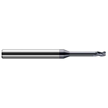 Harvey Tool Miniature End Mill - 3 Flute - Corner Radius 766093-C3